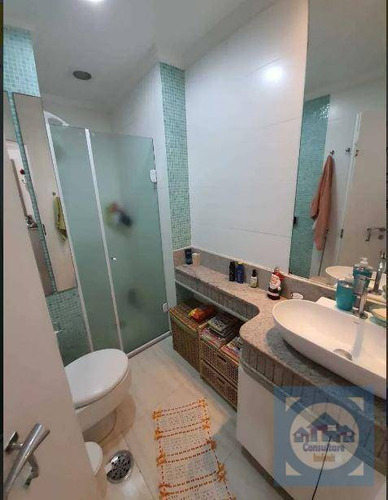 Imagem 17 de 21 de Apartamento Com 3 Dormitórios À Venda, 96 M² Por R$ 650.000,00 - Ponta Da Praia - Santos/sp - Ap5913