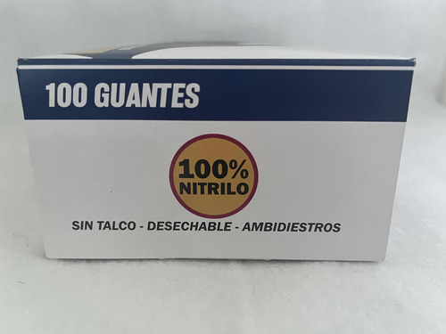 Guantes Nitrilo Negro Espesor 0.08 Súper Resistentes 