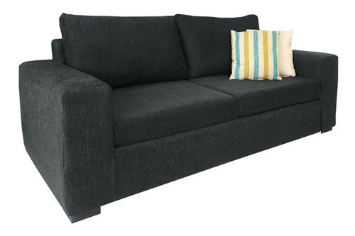 Sillon Sofa 3 Cuerpos Premium Chenille Fullconfort