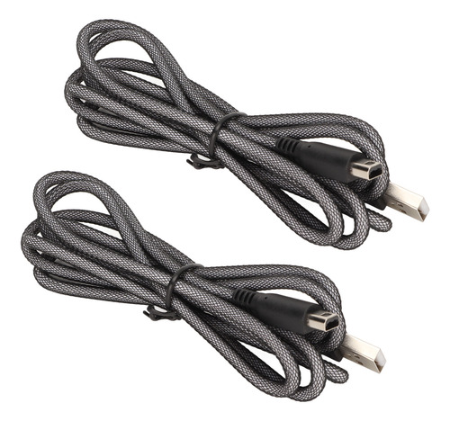 Para Cabo Usb 3ds, 2 Peças, Cabo De Carregamento De Energia