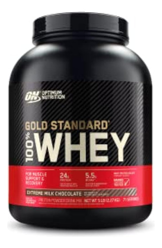 Optimum Nutrition Gold Standard 100 % Whey Protein Powder, E