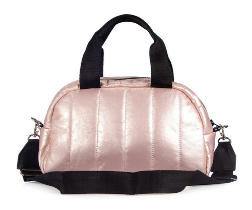 Imagen 3 de 6 de Bolso Mano Cartera Inflado Impermeable Citadina Moda Fanny