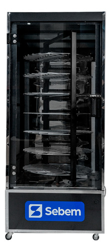 Máquina De Assar Frango E Carnes Grill Giratória 120kg Sebem