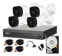 Comprar Kit Dvr 4 Camaras Bullet Y Dvr Alta Definicion Disco 1tb