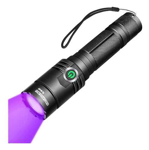 Linterna Uv Cosmoing, Luz Negra Recargable De 395nm, Lintern