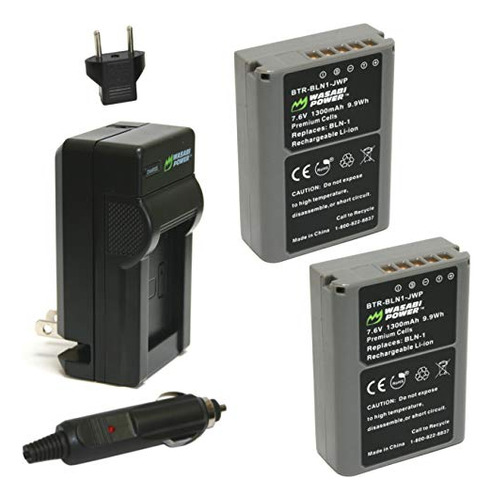 Batería De Cámara - Wasabi Power Battery (2-pack) And Charge