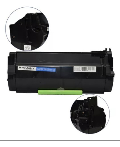 Toner Compativel 604h 60f4h00 Mx310 Mx511 Mx410 Mx611 10k Tinta Preto