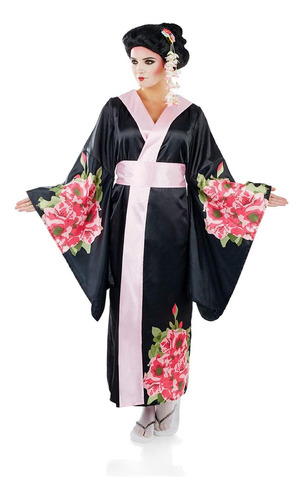 Fun Shack Geisha Disfraz Mujer, Kimono Japonés Para Mujer, V