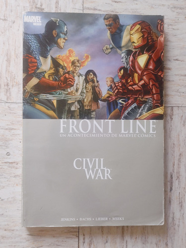 Marvel Cómics Civil War Front Line Un Acontecimiento Marvel 