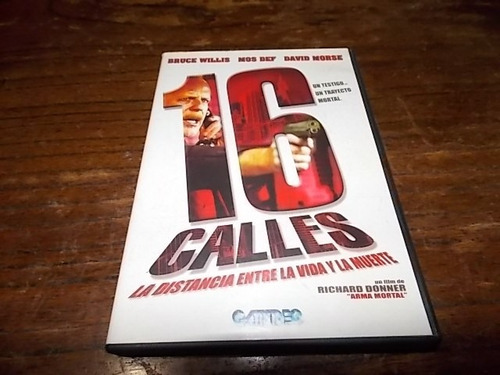 Dvd Original 16 Calles - 16 Blocks - Willis Morse Donner Def