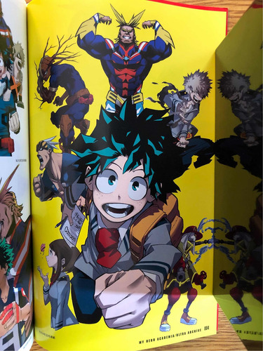 Imagen 6 de 10 de My Hero Academia Offcial Character Book Ultra Archive
