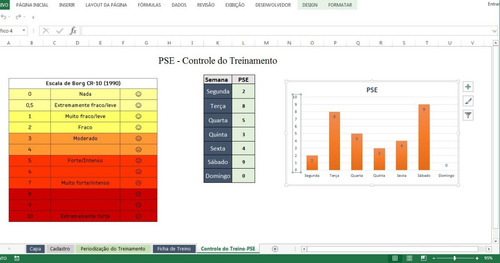 Planilha De Periodização De Treino - Musculação