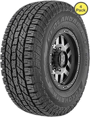 Paq 4 Llantas Yokohama Geolandar A/t G015 255/65r16 109h Sl