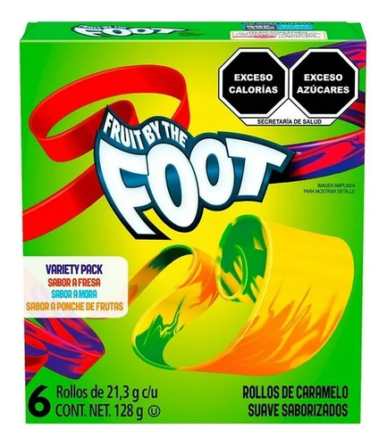 3 Pza Rollos De Caramelo Suave Fruit Roll-ups Sabor A Frutas