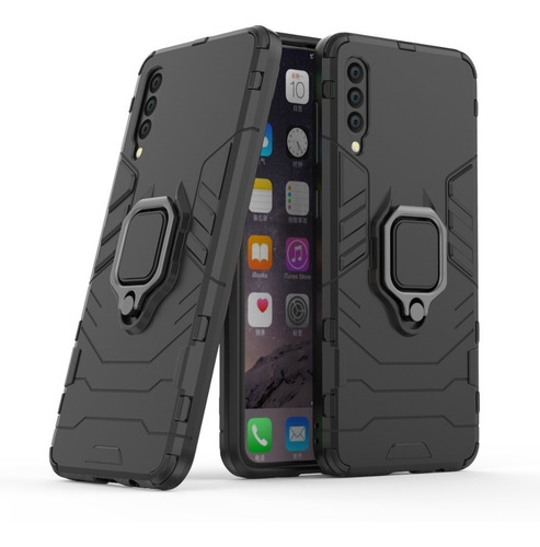 Funda Uso Rudo Para Samsung Galaxy + Mica 9d + Mica Cámara