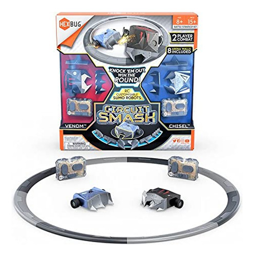 Hexbug Circuit Smash Robots, Robot Personalizable Con Contr.