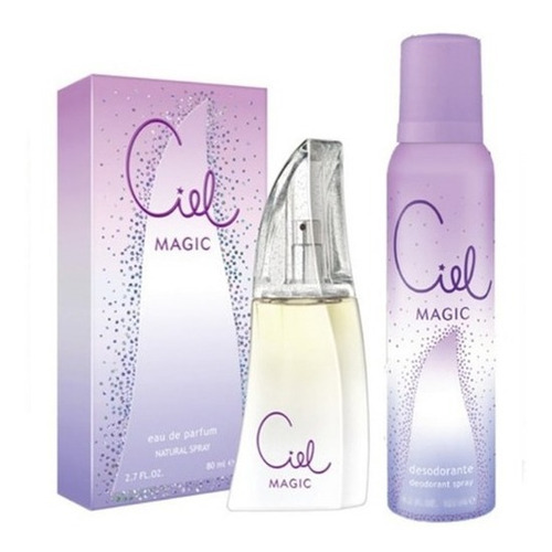 Perfume Mujer Ciel Magic Eau De Parfum 80ml + Deo X 123ml