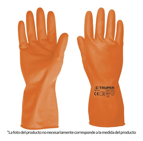 Guantes De Latex Para Limpieza, Medianos 14262 Truper