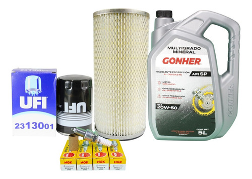 Kit Afinación Para Vw Combi 1800 1992-2001 20w50 Api Sp Bují