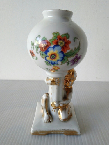 Antiguo Mate Porcelana Isabelina