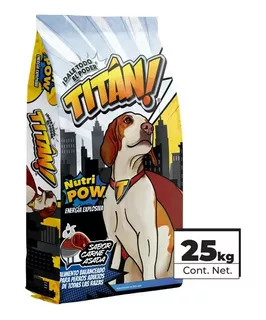 Alimento Para Perro Titán 25kg Croqueta Para Todas Las Razas