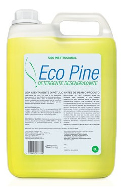 Eco Pine Detergente Desengraxante Concentrado - 5 Litros