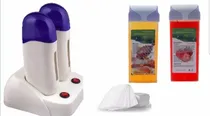 Comprar Kit Depitacion Doble Roll On + 2 Ceras +banditas.