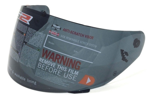 Mica Para Casco Ls2 Modelo Ff352 Rookie Tinte Oscuro