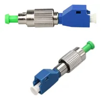 Comprar Adaptador Conector De Fibra Óptica Lc\u002Fupc - Fc\u002Fapc X 2 Und
