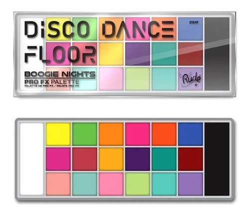 Sombras Cremosas Disco Dance Floor Profx Boogie Nights Rude