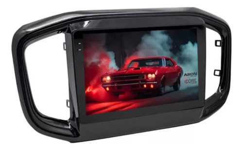 Multimidia Strada 20/25 9p Aikon C/ Comandos Som Volante Cor Black Piano
