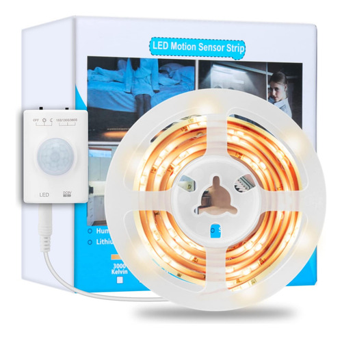 Tira De Luces Led Con Sensor De Movimiento Para Armarios De