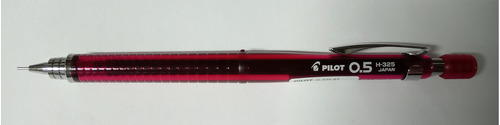 Portaminas Pilot H 325 05 Mm Color Rojo