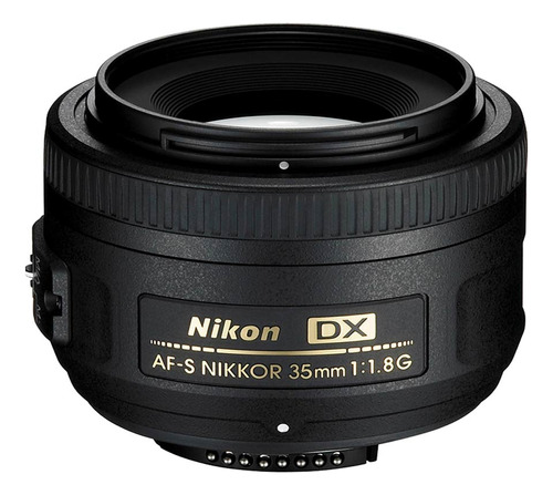 Lente Nikon Af-s Dx Nikkor 35mm F/1.8g, Ángulo De Visión 44°