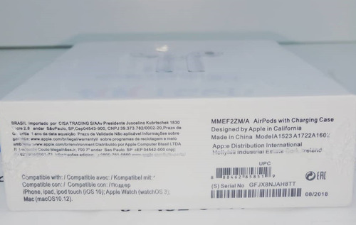 AirPods iPhone Audifono Bluetooth Originales