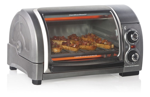 Imagen 2 de 3 de Hamilton Beach - Horno Eléctrico Tostador Easy Reach 31334z