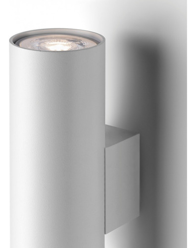 Aplique Coco Bidireccional Aluminio Led 2 Luces 