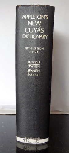 Appleton's New Cuyás Dictionary- 5° Edición- Impecable (Usado)