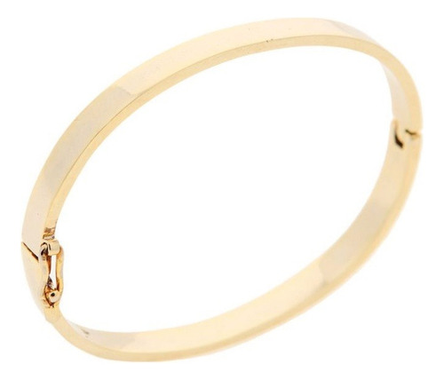 Pulsera Brazalete Esclava Mujer Premium Oro 6 Cm 18 Cm