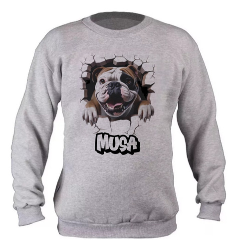 Buzos Perro Ovejero Adultos Estampado Diseño Original 6407