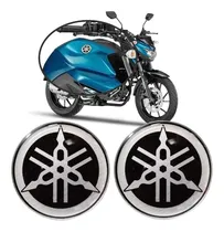 Comprar Par Adesivo Emblemas Tanque Fazer 250 Xj6 Lander Xtz 50mm