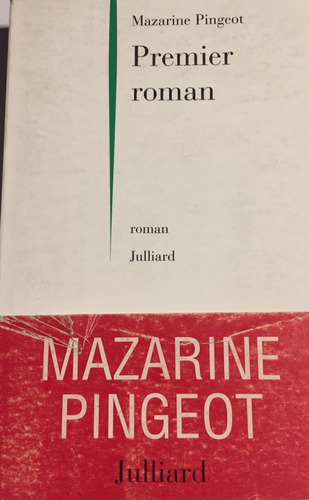 Libro Premier Roman Mazarine Pingeot