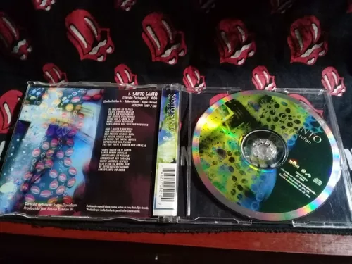 CD Gloria Estefan / SPC (Só Pra Contrariar) - Santo Santo - CD Singl