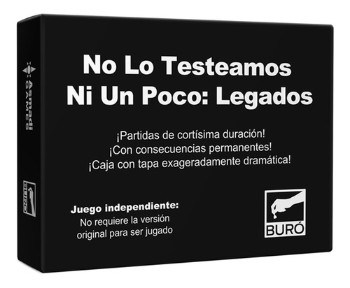 Juego No Lo Testeamos Ni Un Poco: Legados Bureau De Juegos