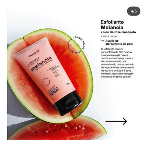 Esfoliante Corpo Rosto Labotrat Melancia+rosa Mosqueta 150g