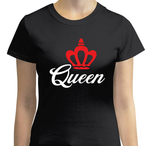 Playera Diseño Para Parejas Enamoradas - Queen - Amor