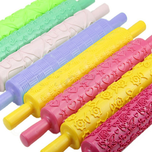 Para Rodillo De Plástico Antiadherente Para Fondant Portátil