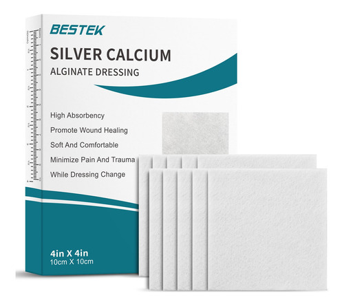 Bestek Ag Silver - Aposito Para Heridas De Alginato De Calci