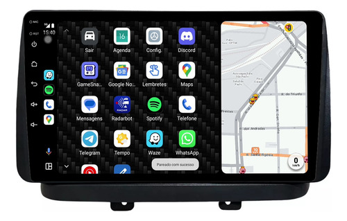 Kit Multimidia Doblo 10p Android 14 Carplay 2gb 32gb