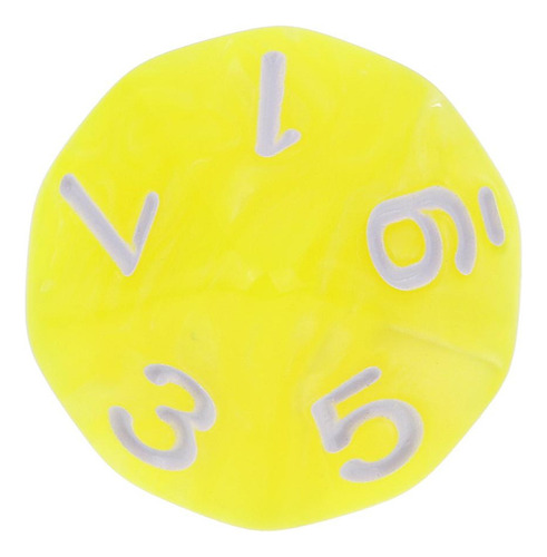 10 Unidades D10 Dados Poliédrico Para De S De Amarillo
